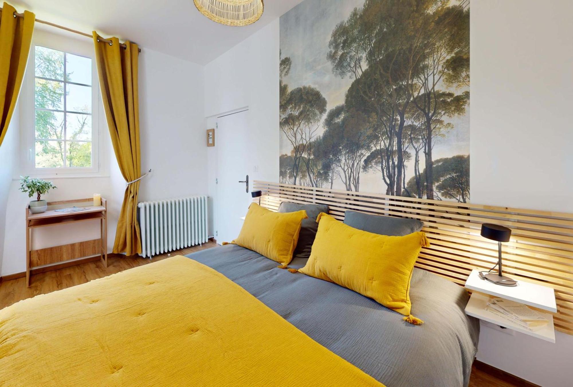 Domaine De L'Eau Partie Bed & Breakfast Карентан Стая снимка